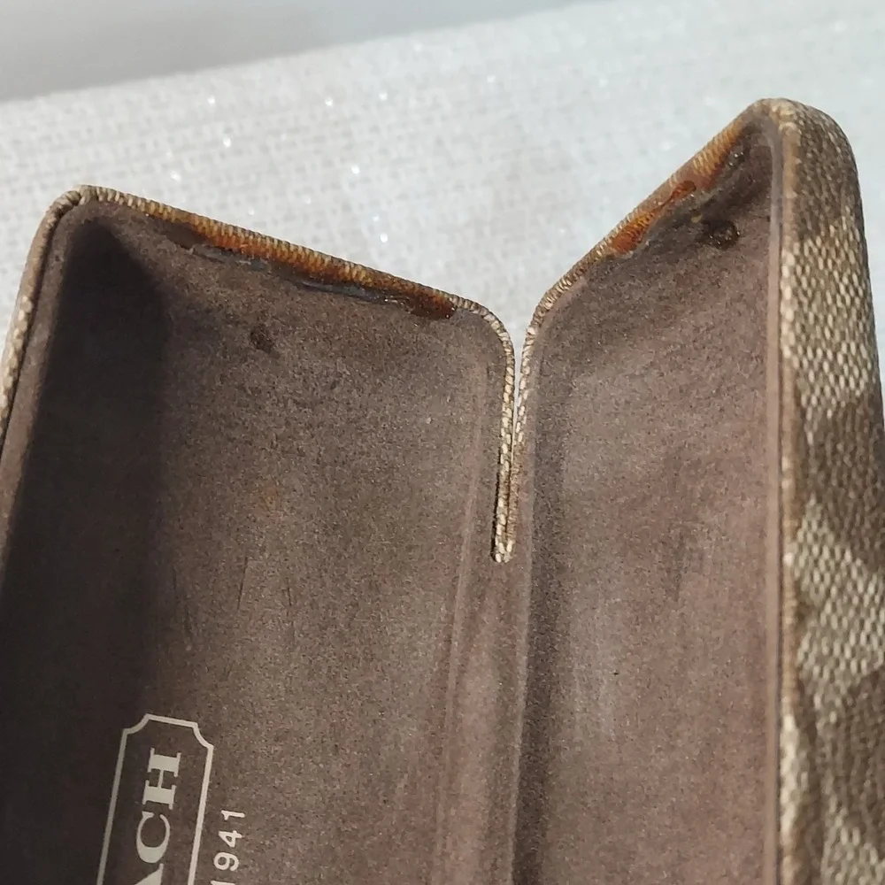 New Coach Eyeglass Frames LIZZIE 514 Brown Tortoise Full Rim 48-15-135 &‎ Case